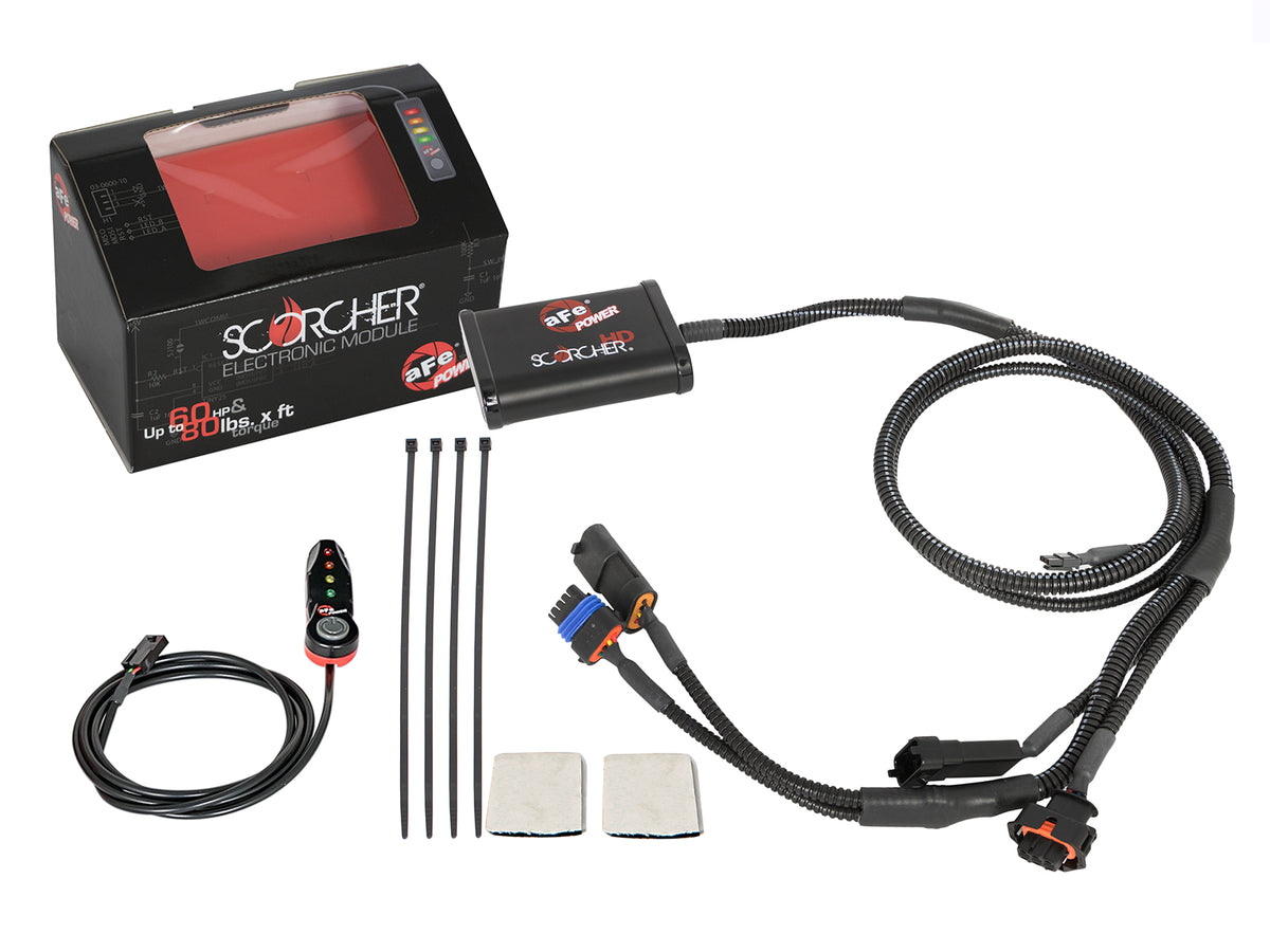 aFe SCORCHER HD Plug and Play Power Module with Remote - Dodge 2003-2004 5.9L