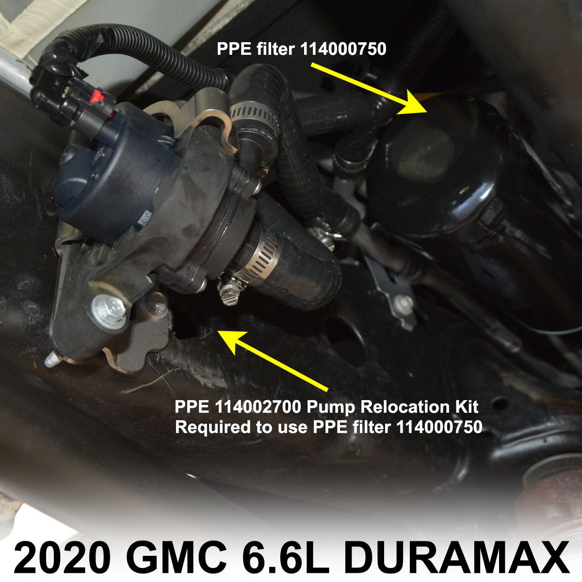 PPE Fuel Coolant Pump Relocation Kit