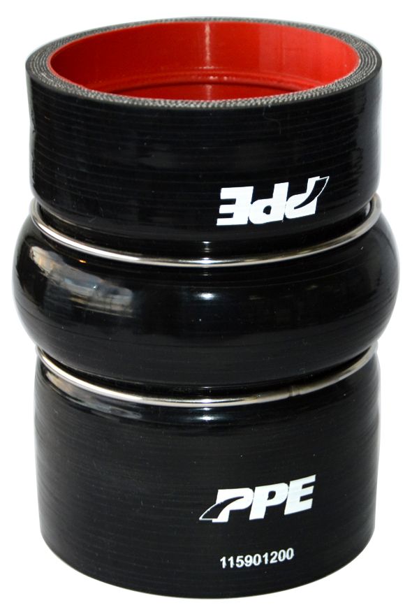 PPE Silicone Hose 2 Kodiak GM 6MM 5 Ply Black