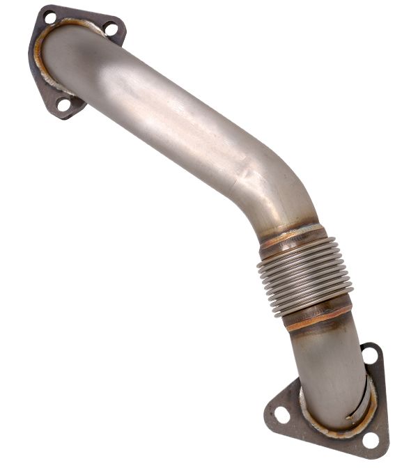 PPE Right Up-Pipe Passenger Side D-Pipe Long