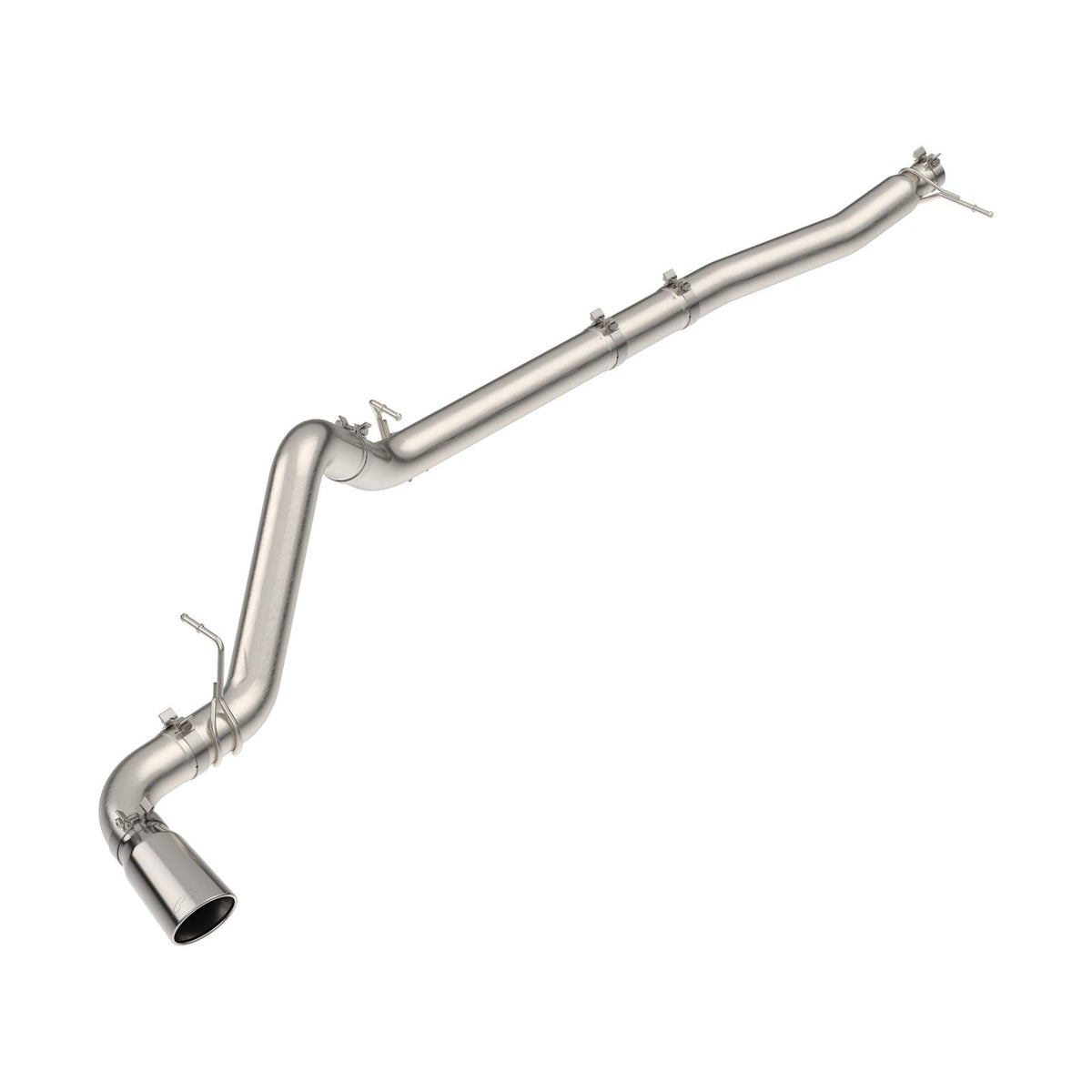 PPE 23-25 GM 3.0L Duramax 304 Stainless Steel DPF-Back Performance Exhaust Kit - Single Exit Raw Pipe Polished Tip