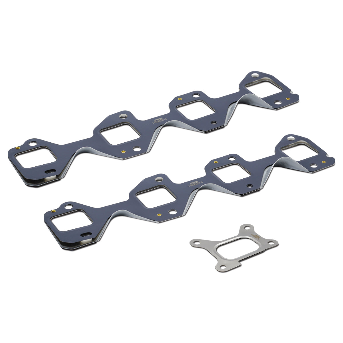 PPE 2017-2020 GM 6.6L Duramax Standard Port Stainless Steel Exhaust Manifold Gasket Set 3 pcs