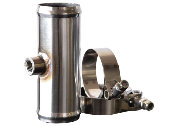 PPE 1.75 Inch Coolant Drain Tube Stainless Steel W/ 1/4 Inchnpt Bung
