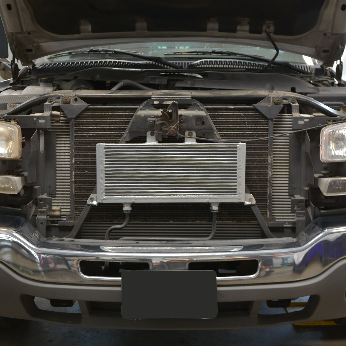 PPE 2001-2003 GM 6.6L Duramax w/ Allison Transmission Bar and Plate Transmission Cooler