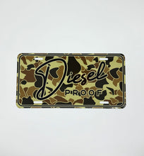 Load image into Gallery viewer, Camo Diesel Proof License Plate