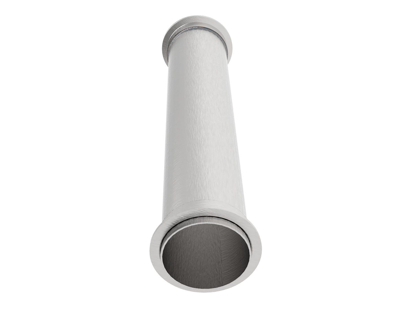 aFe MACH Force-Xp 304 Stainless Steel Resonator Delete Pipe - Clamp Type V-Band, Overall Length 16 in