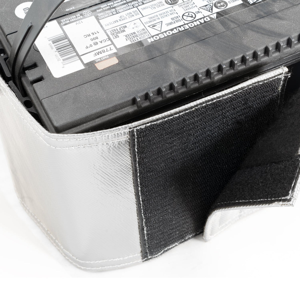 PPE Heat Shield Battery Side Post Silver
