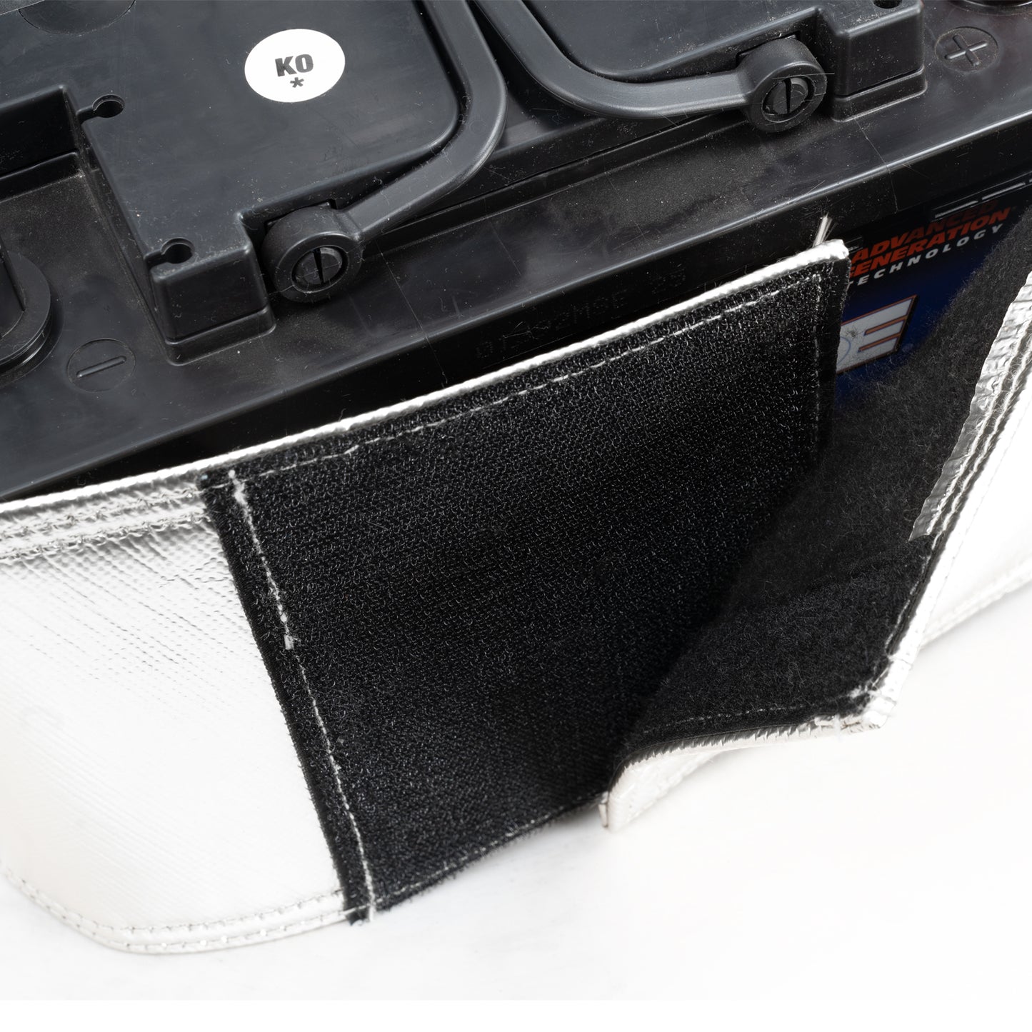 PPE Heat Shield Battery Top Post Silver