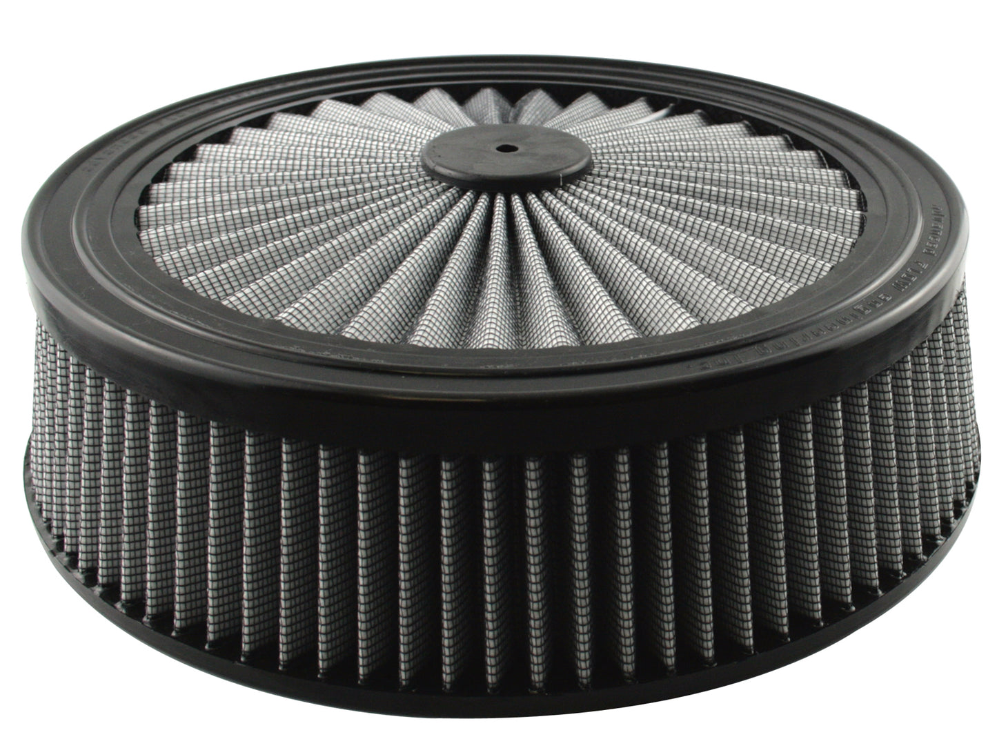 aFe Magnum FLOW T.O.P. Universal Round Racing Air Filter w/ Pro DRY S Media - Height 4 in