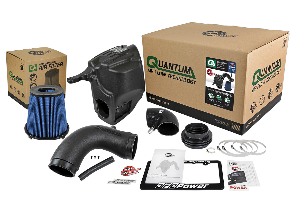 aFe QUANTUM Cold Air Intake System w/ Pro 5R Filter - Ram 2013-2018 6.7L