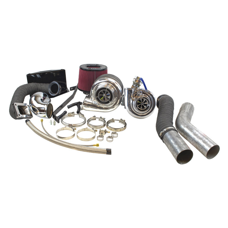 Industrial Injection Dodge 2nd Gen Race Compound Turbo Kit for 94-02 5.9L Cummins