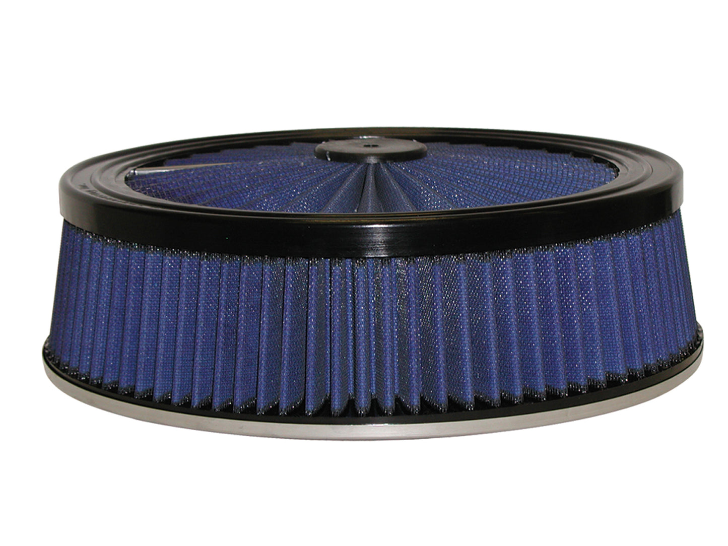 aFe Magnum FLOW T.O.P. Universal Round Racing Air Filter w/ Pro 5R Media - Height 4 in