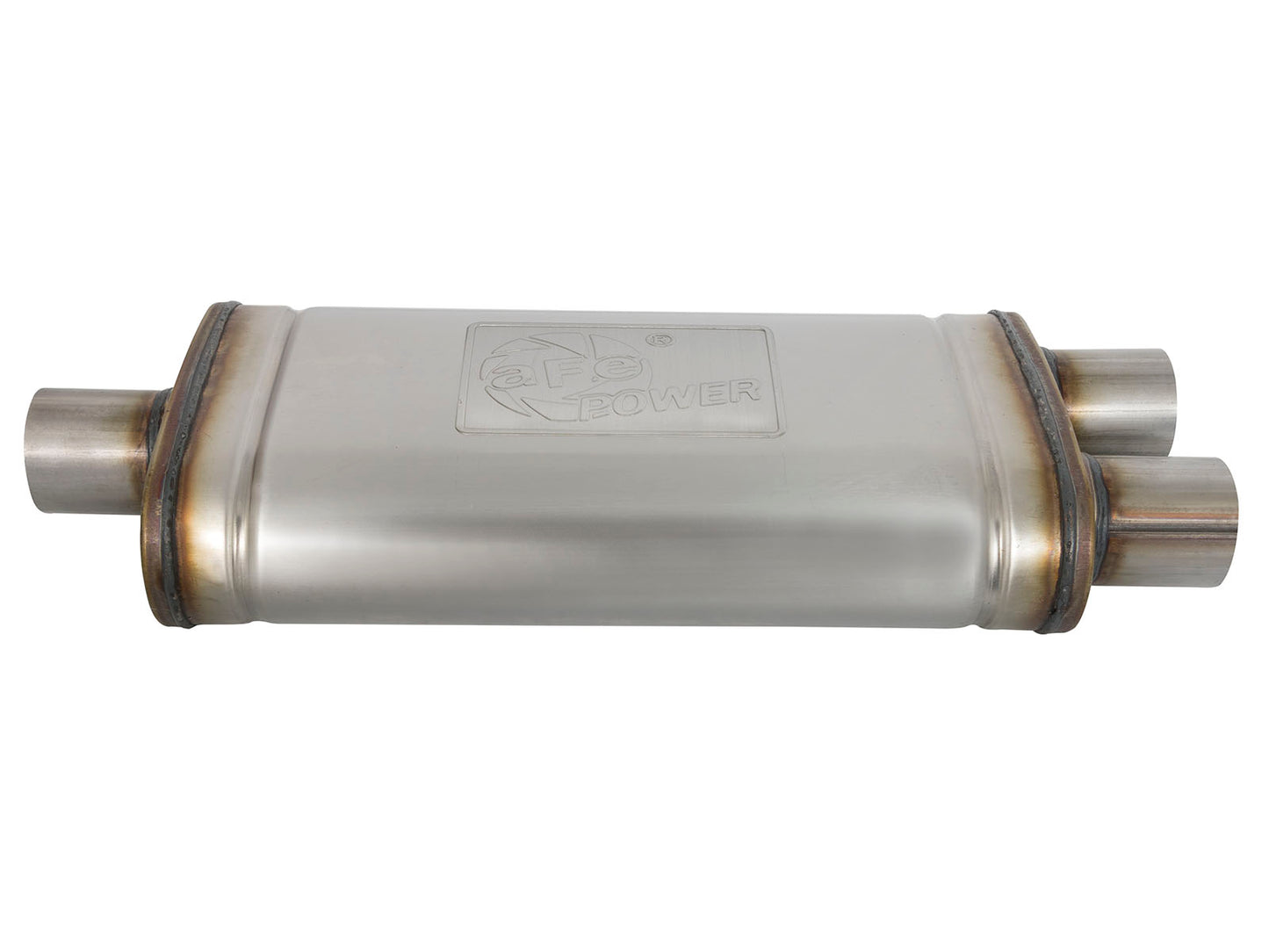 aFe MACH Force-Xp 409 Stainless Steel Pass-Through Muffler - 49M00009
