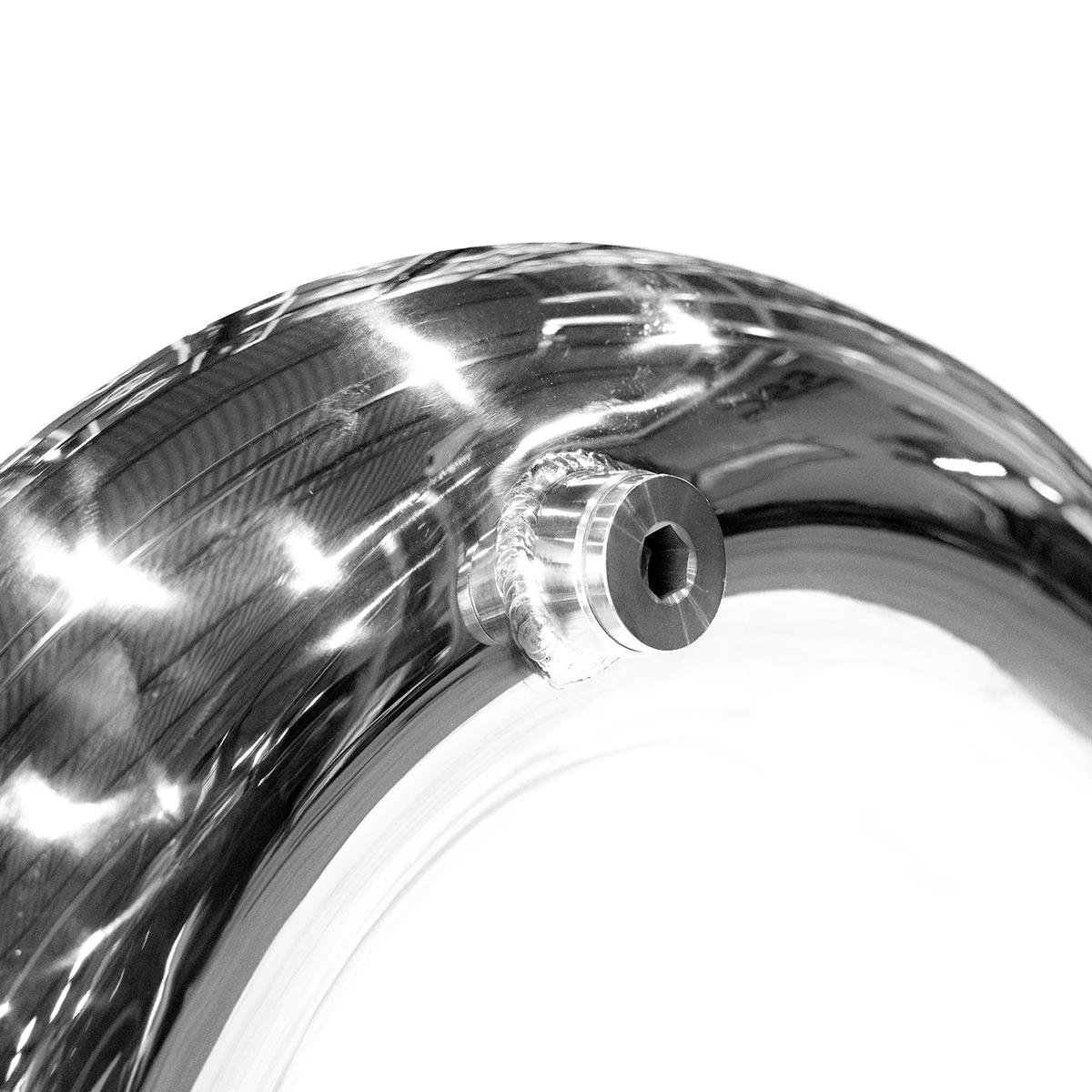 Polar 2011-2026 Ford Powerstroke 6.7L 304SS 5" Polished DPF Back Exhaust