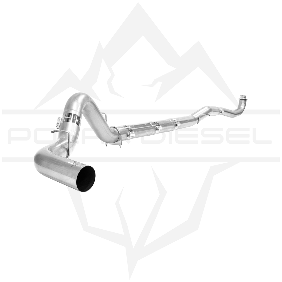 Polar 2017-2026 Duramax 6.6L 304SS 5" Exhaust