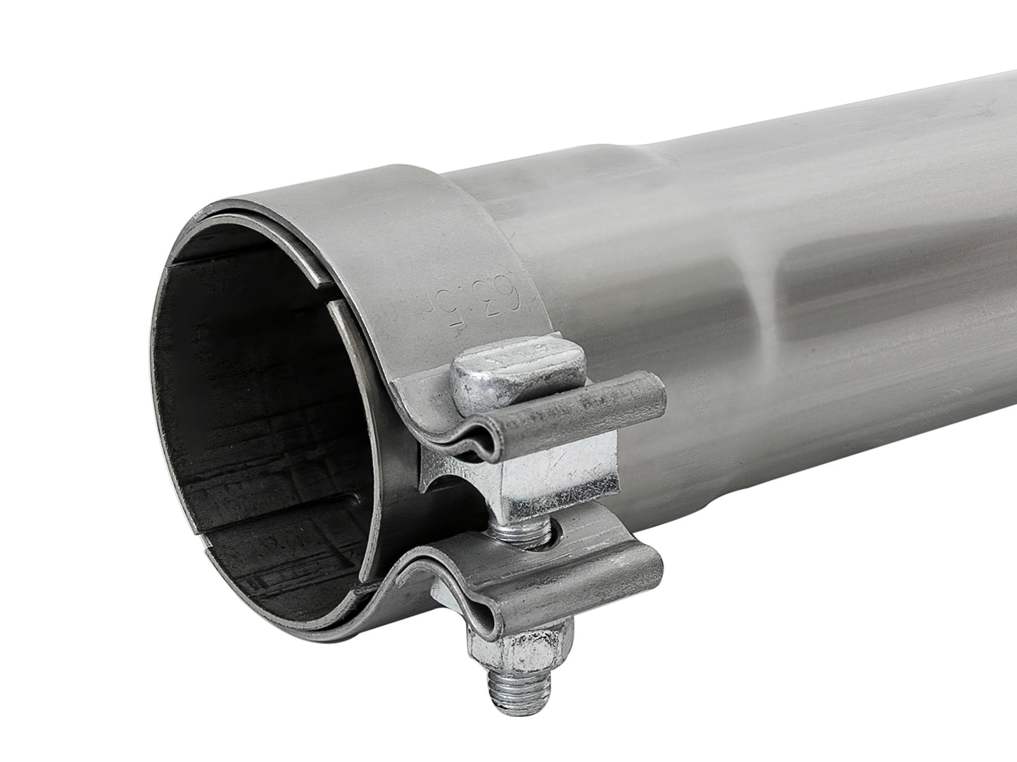aFe MACH Force-Xp 2-1/2 IN 409 Stainless Steel Muffler Delete Pipe - Outlet Position Center, Overall Length 20 in