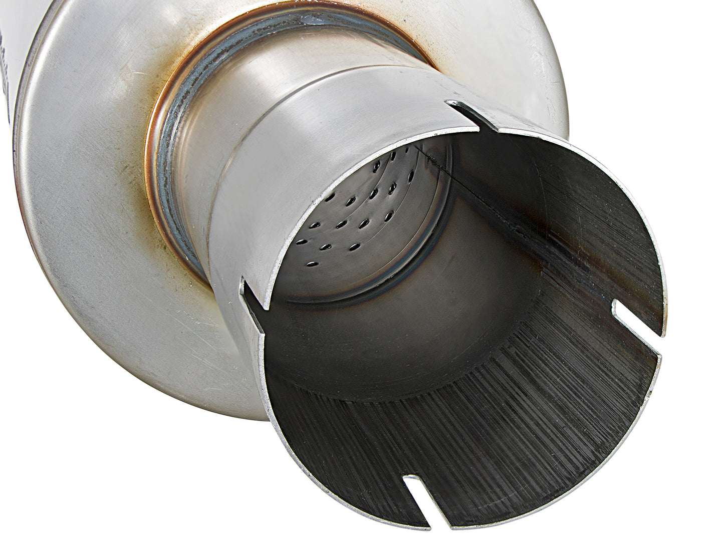 aFe ATLAS Aluminized Steel 3 IN Inet/Outlet Pass-Through Muffler