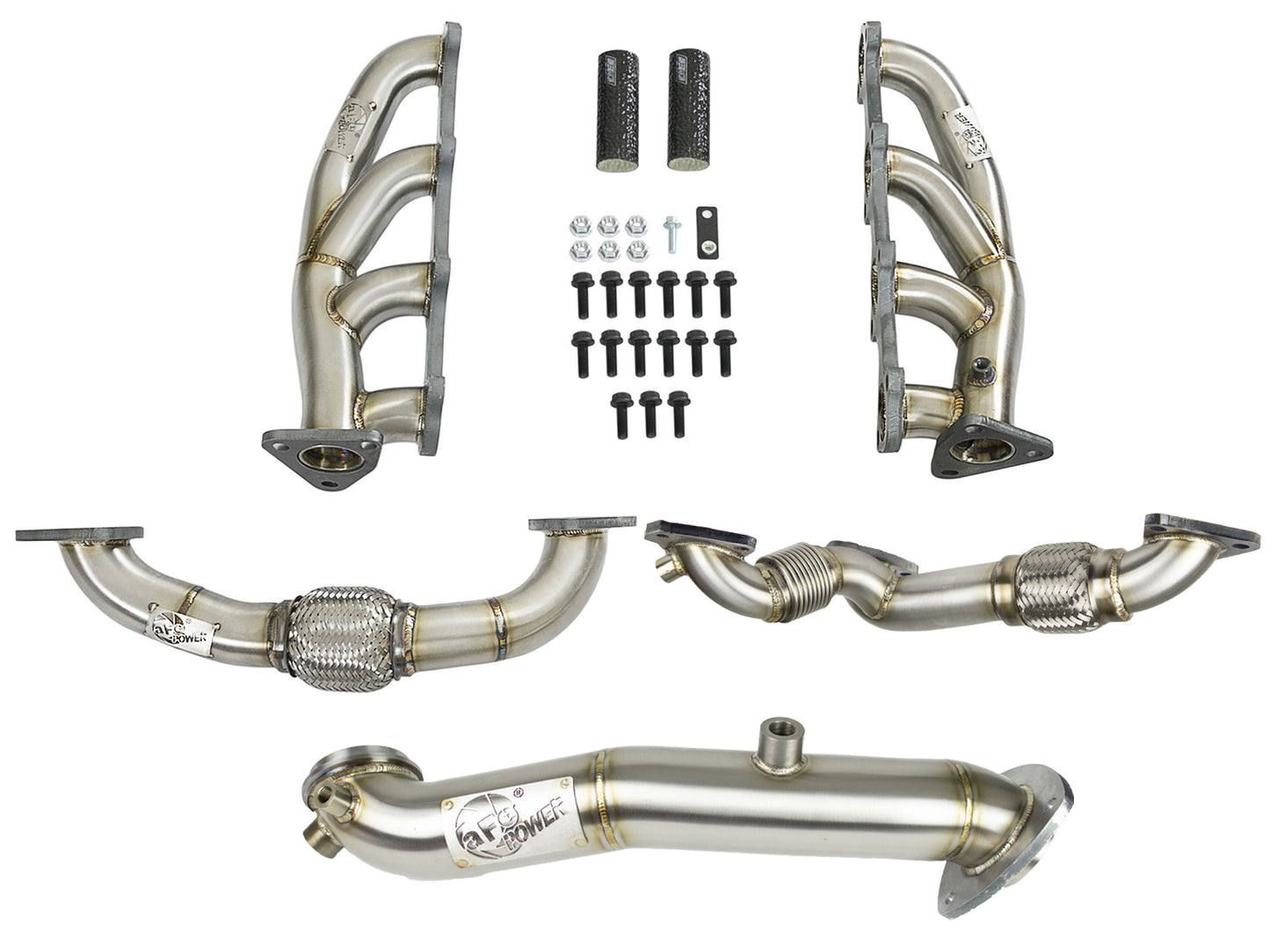 aFe Twisted Steel 304 Stainless Steel Performance Package - Chevy/GMC 2015-2016 6.6L