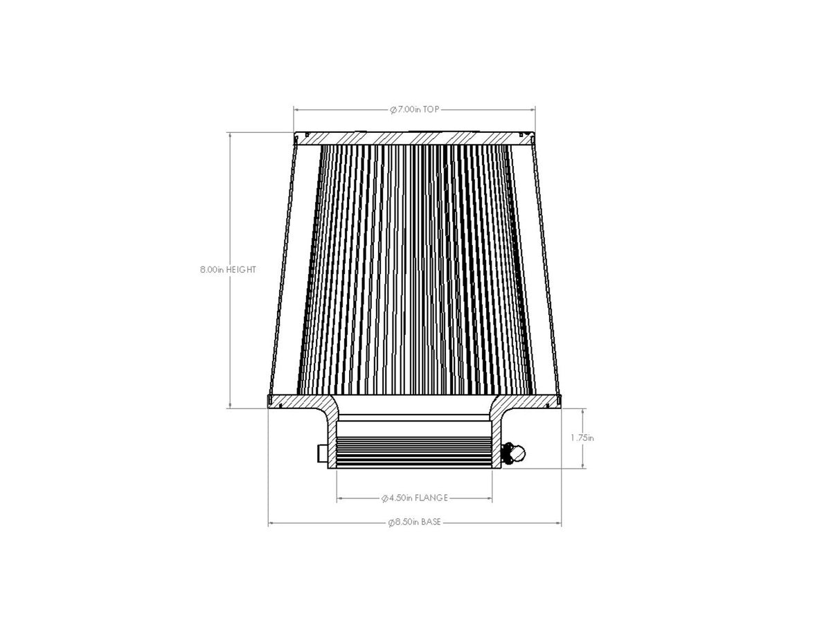 aFe Magnum FORCE Intake Replacement Air Filter w/ D2 Dura-Dry Media - 21-90028V