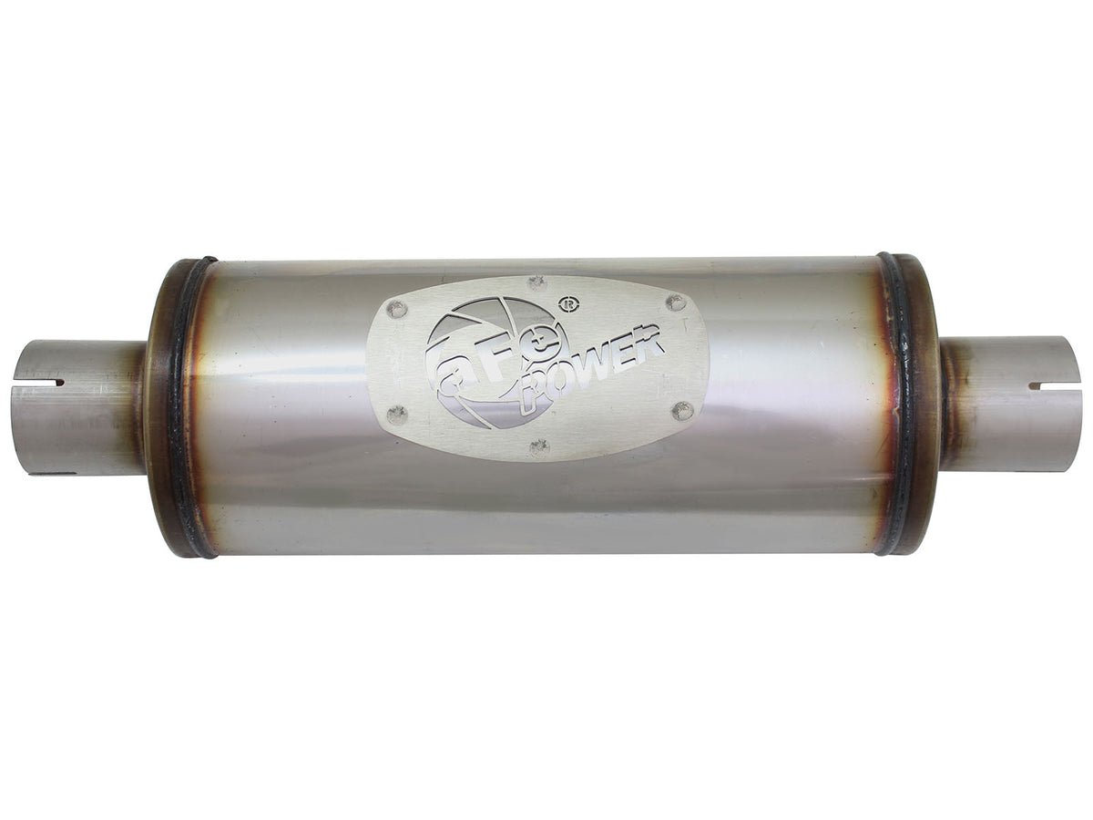 aFe MACH Force-Xp 409 Stainless Steel Pass-Through Muffler - 49M00007
