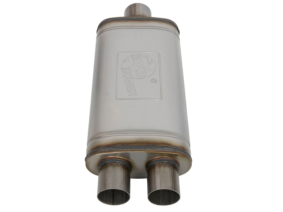 aFe MACH Force-Xp 409 Stainless Steel Pass-Through Muffler - 49M00018