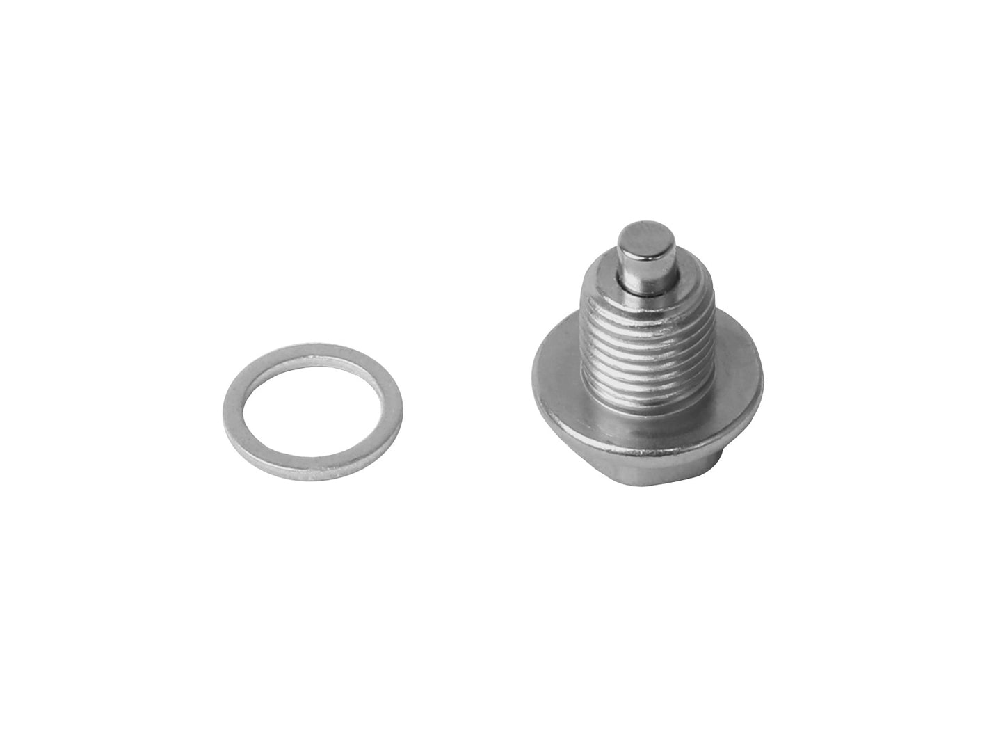aFe Magnetic Drain Plug with Aluminum Washer - M12 x 1.25