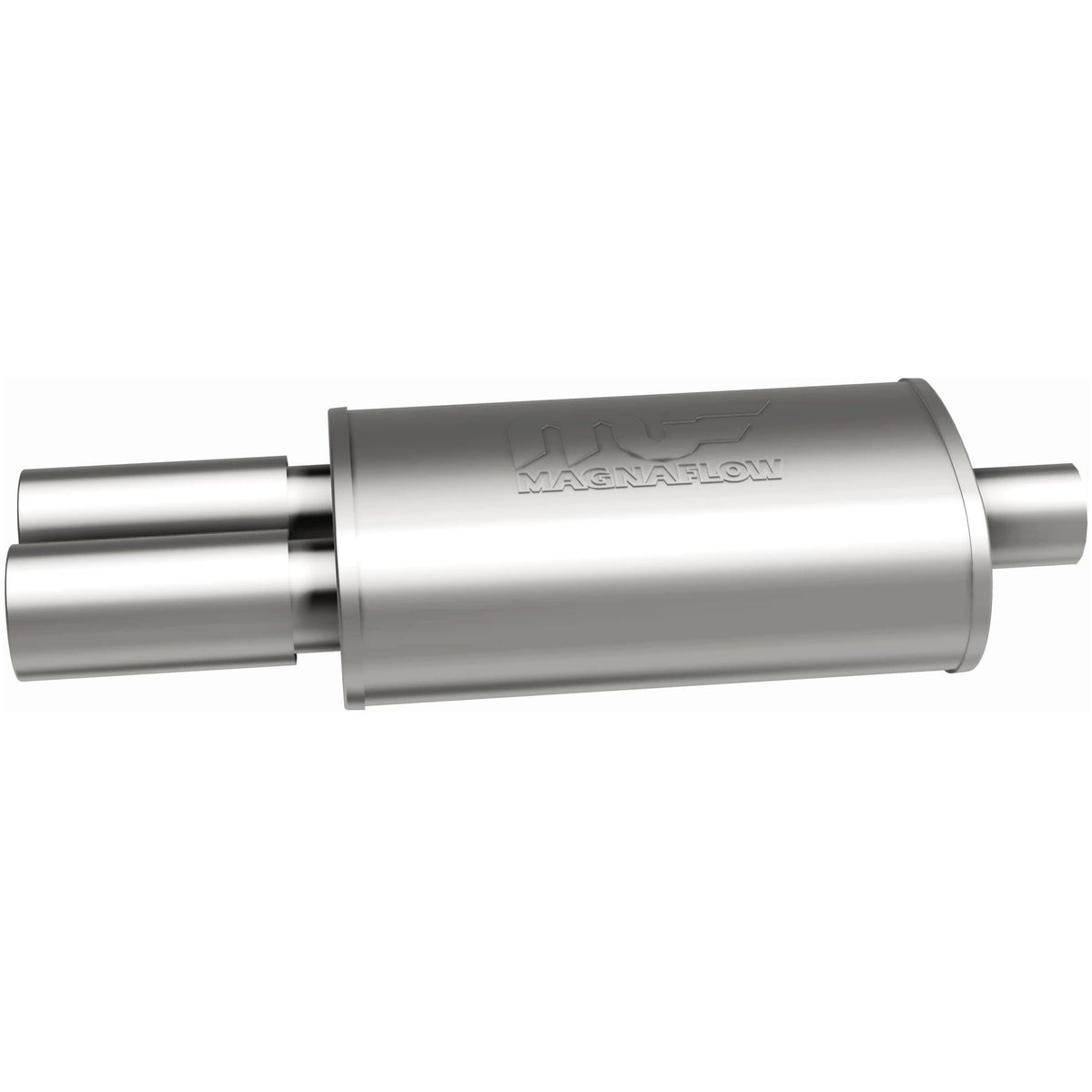 MagnaFlow 2.25 in/3.125 in Center/Dual; 5 in x 14 in x 8 in Body Muffler 14815
