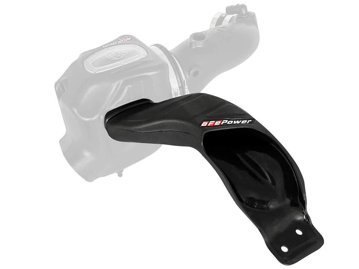 aFe Dynamic Cold Air Intake Air Scoop (D.A.S.) Black - Ford 2008-2010 6.4L