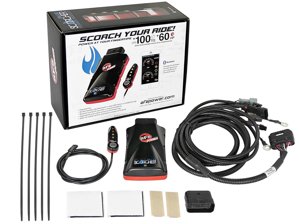 aFe SCORCHER BLUE Bluetooth Capable Power Module - Ford 2020-2026 6.7L