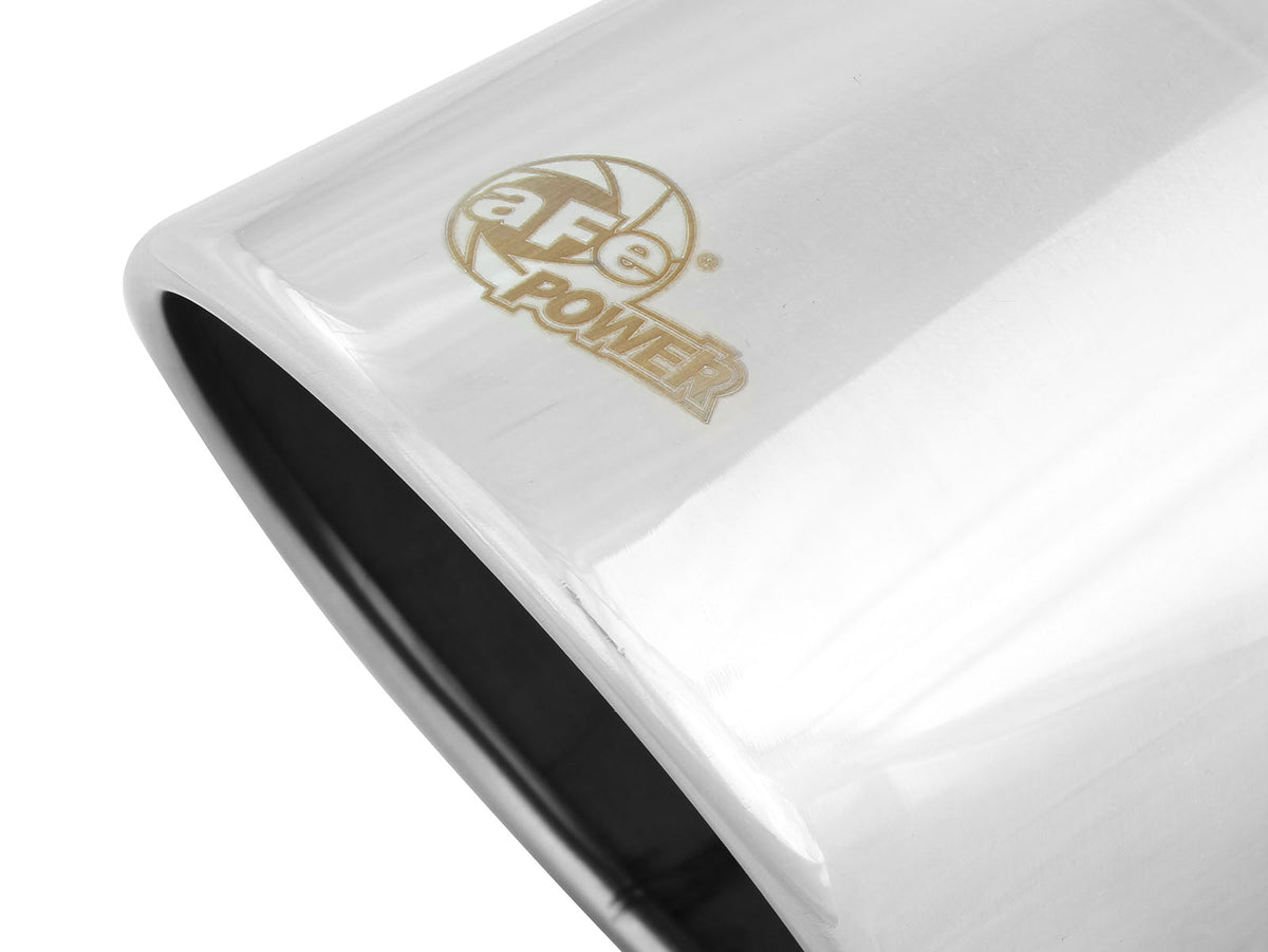 aFe MACH Force-Xp 304 Stainless Steel Clamp-on Exhaust Tip Polished - 49T40604-P12