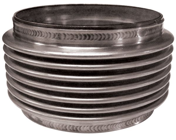 PPE Exhaust Bellows 4 Inch Stainless Steel