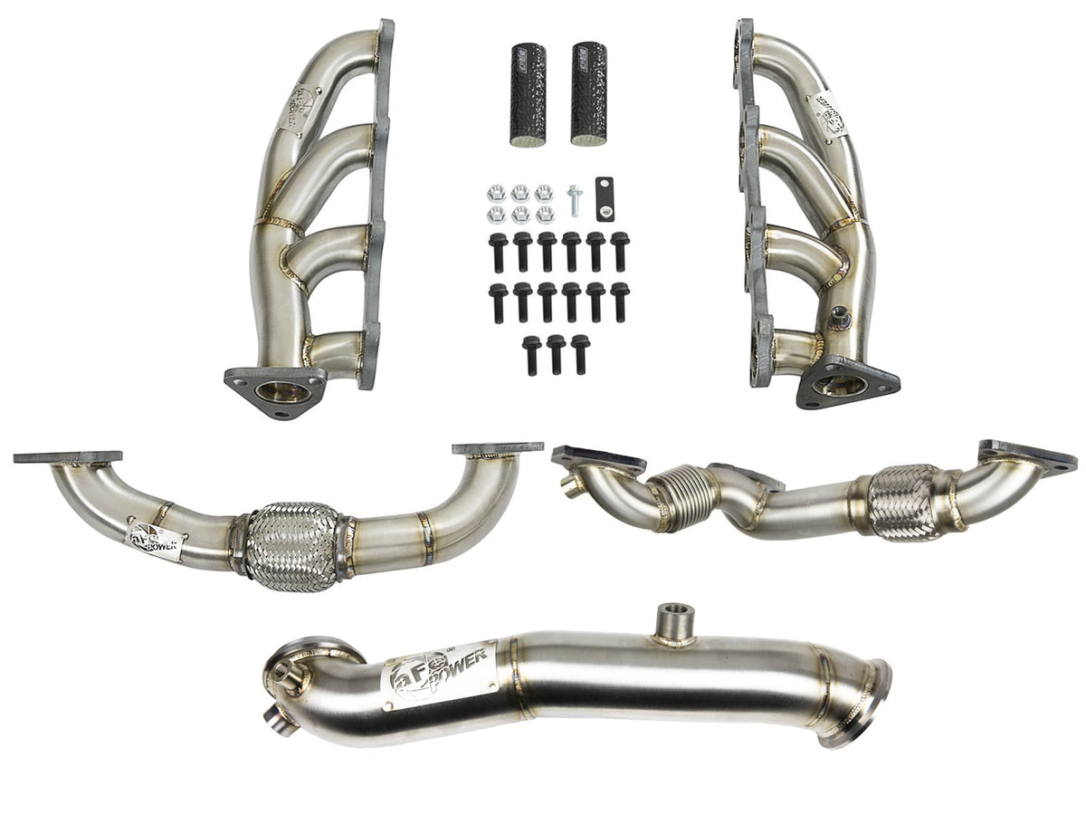 aFe Twisted Steel 304 Stainless Steel Performance Package - Chevy/GMC 2011-2015 6.6L