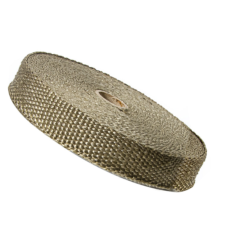 PPE Titanium Exhaust Wrap 1/16 Inch Thick 1 Inch X 25 Foot