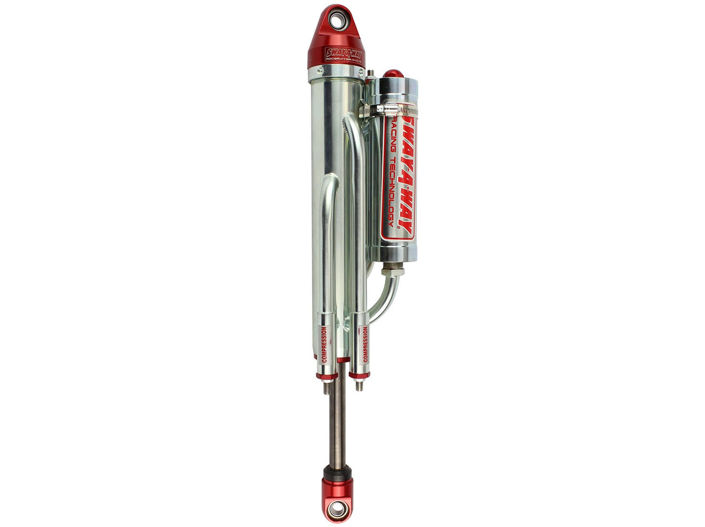 aFe Sway-A-Way 2.5 Bypass Shock 3-Tube w/ Piggyback Res. Right Side - 16 IN Stroke