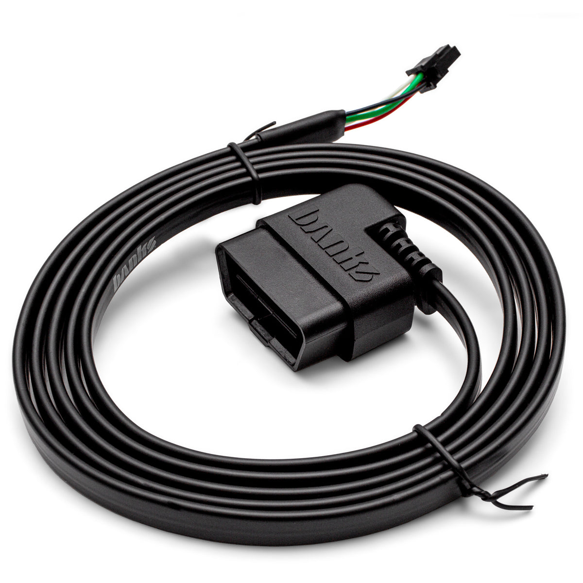 Banks Power 4-Pin OBD-II Cable Flat-OBD-II Cable for iDash or PedalMonster