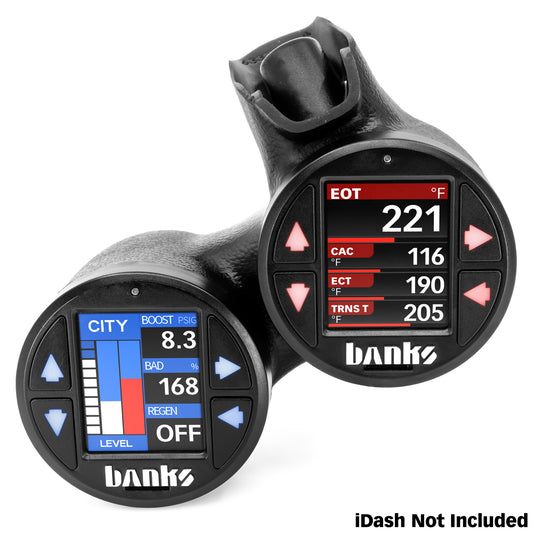 Banks Power iDash Stealth Pod Mounts for 2011-2016 Ford Super Duty
