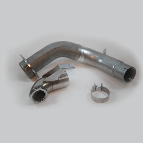 No Limit Stainless Steel Down Pipe For 2015-2019 6.7 Power Stroke Diesel