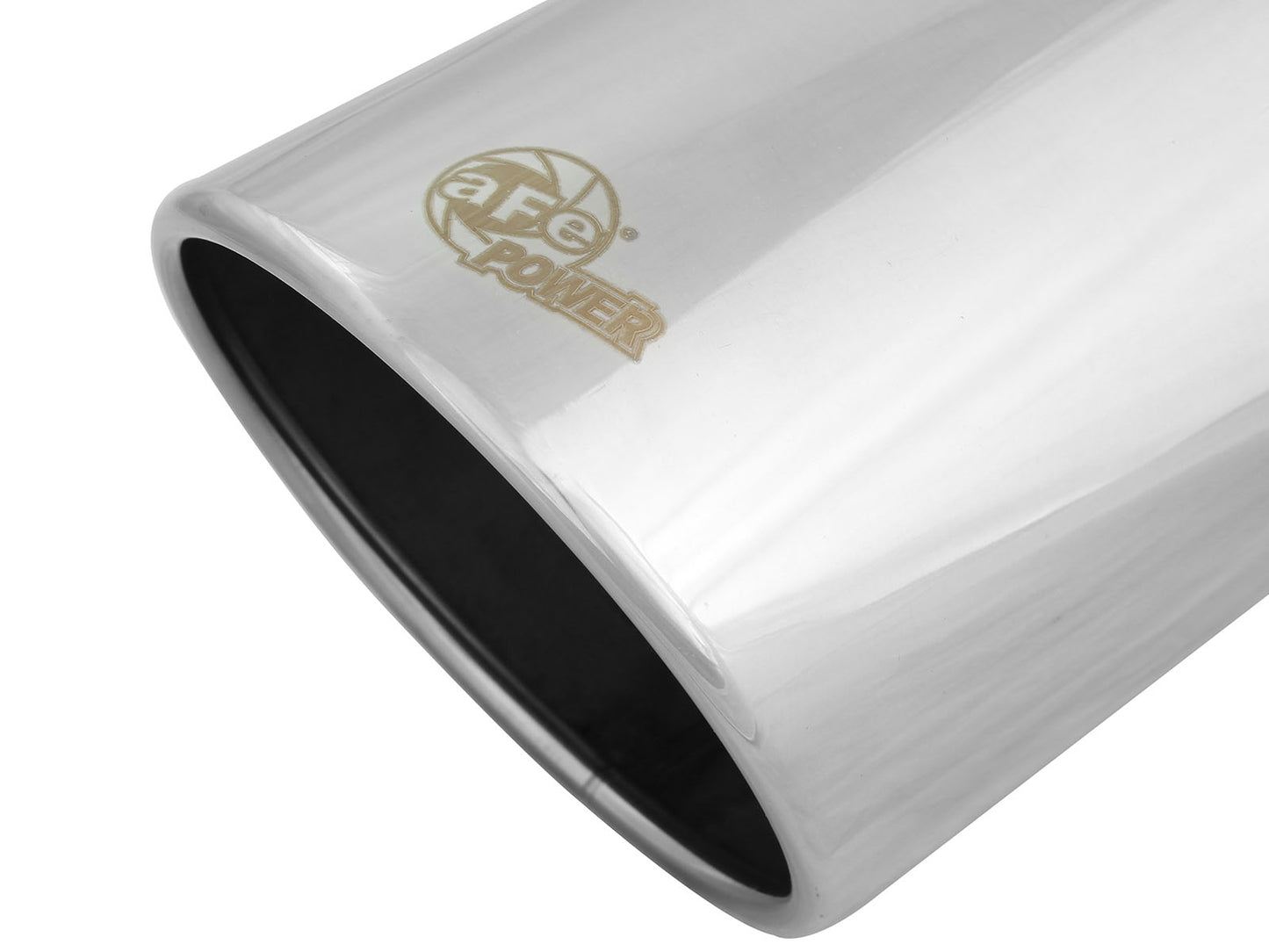 aFe MACH Force-Xp 304 Stainless Steel Clamp-on Exhaust Tip Polished - 49T50604-P12