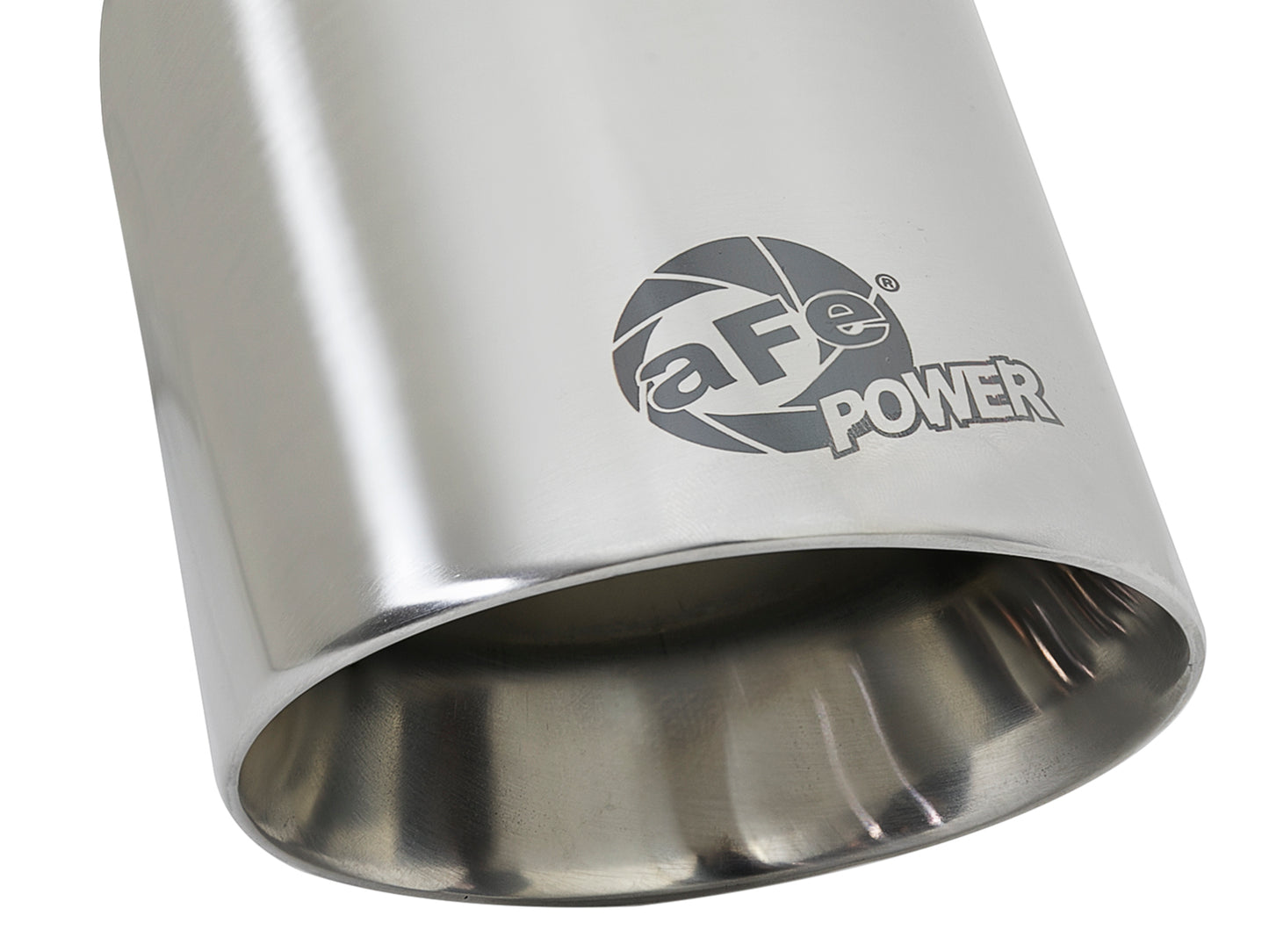 aFe MACH Force-Xp 304 Stainless Steel Clamp-on Exhaust Tip Polished - 49T25354-P07