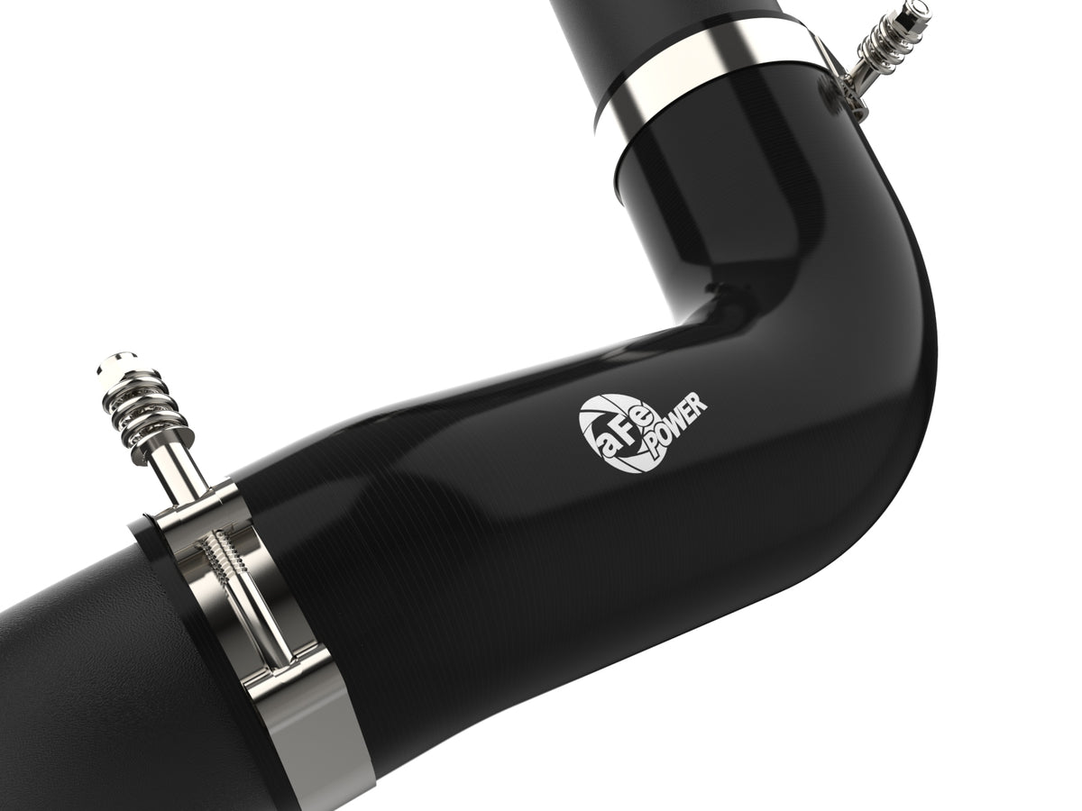 aFe BladeRunner Aluminum Hot and Cold Charge Pipe Kit Black - Chevy/GMC 2024-2026 6.6L