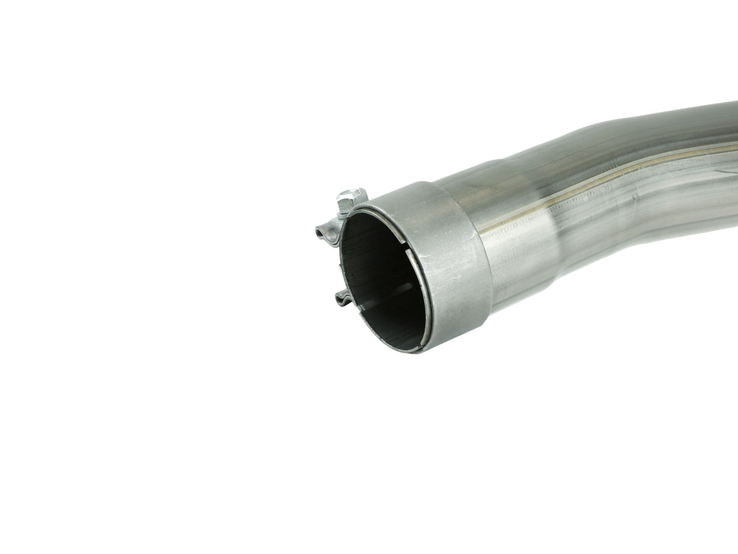 aFe MACH Force-Xp 2-1/2 IN 409 Stainless Steel Muffler Delete Pipe - Outlet Position Offset, Overall Length 24 in