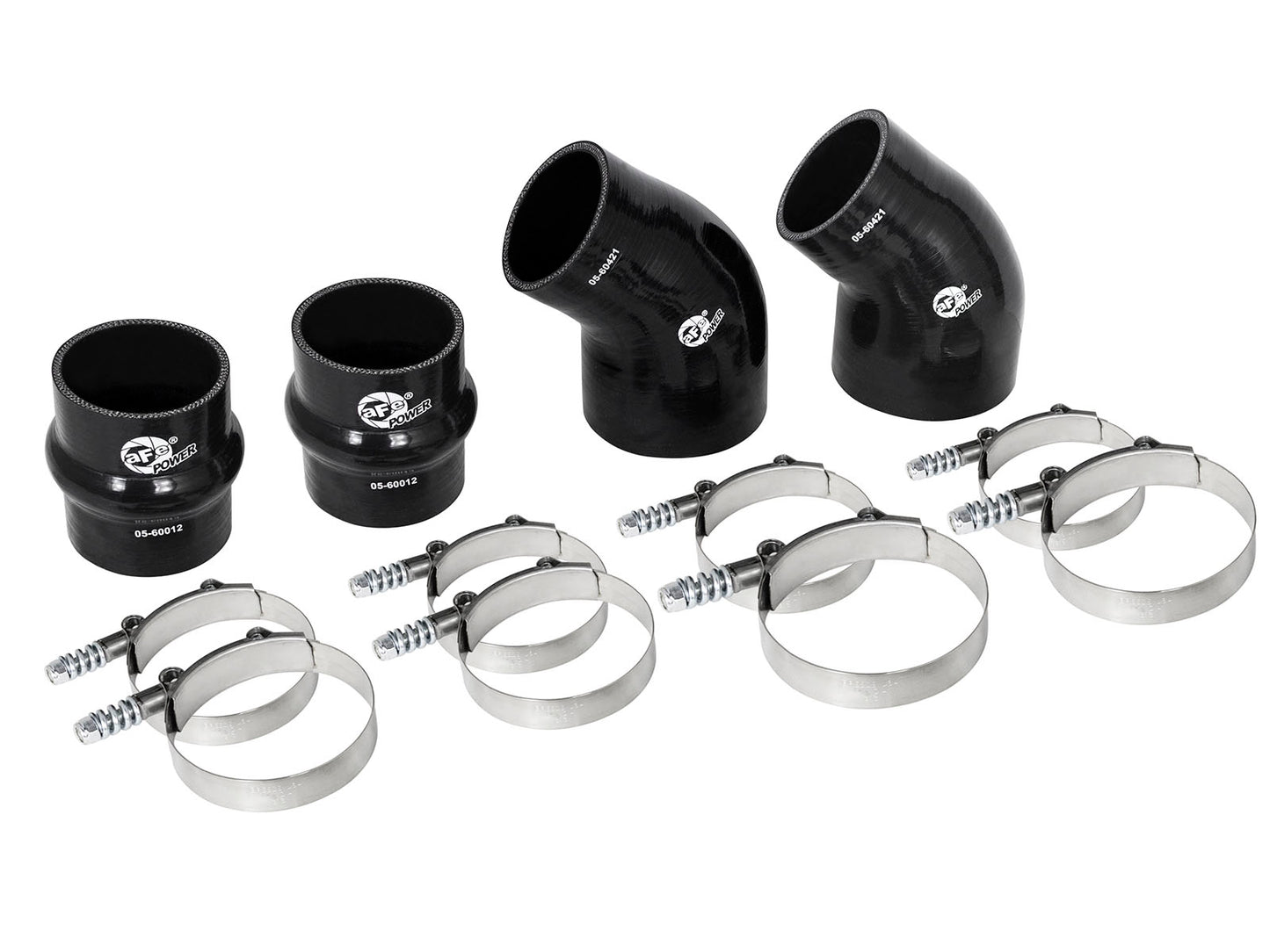 aFe BladeRunner Intercooler Couplings & Clamps Kit - Dodge 1994-2002 5.9L - 46-20060AS