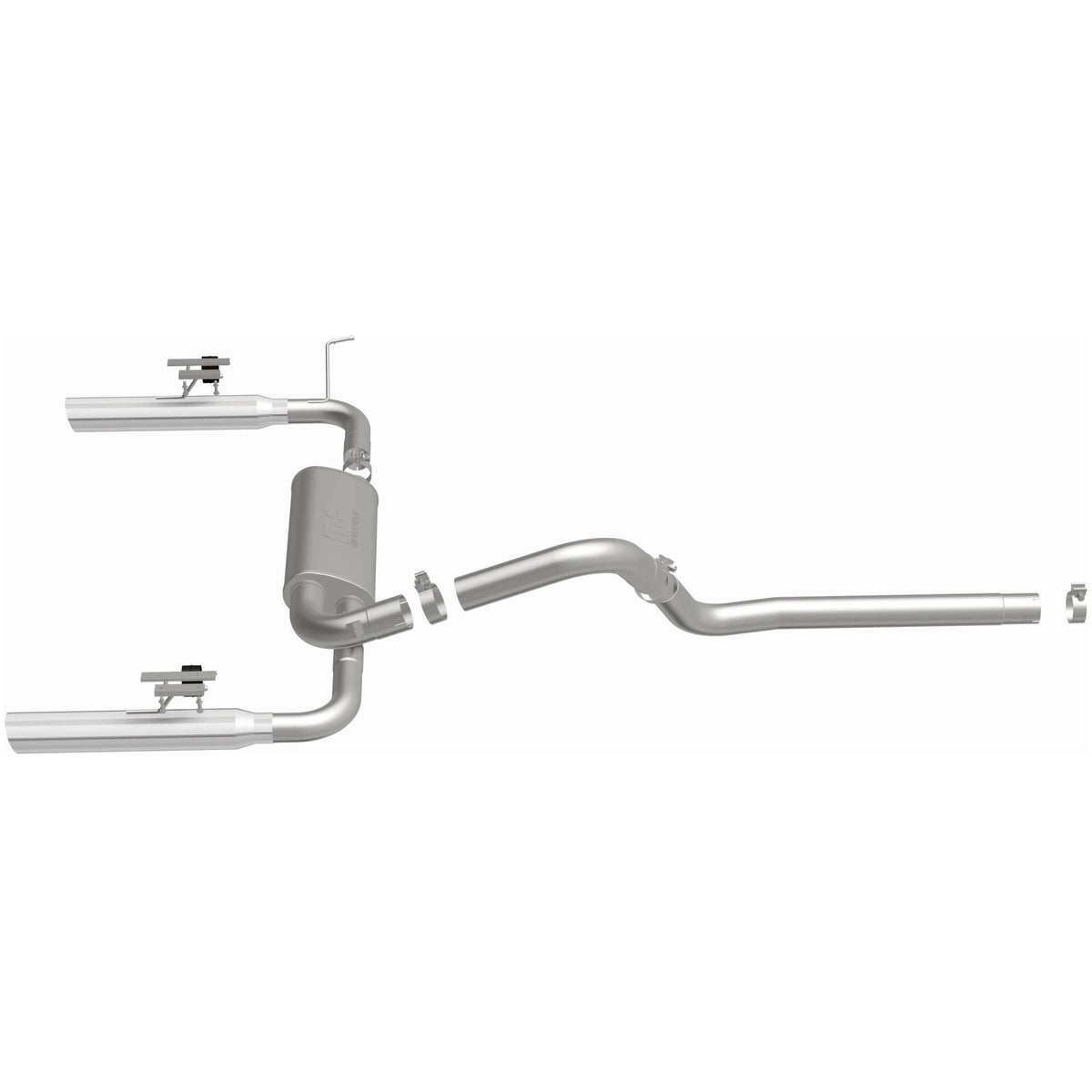 MagnaFlow Street Series Polished Cat-Back System 15684