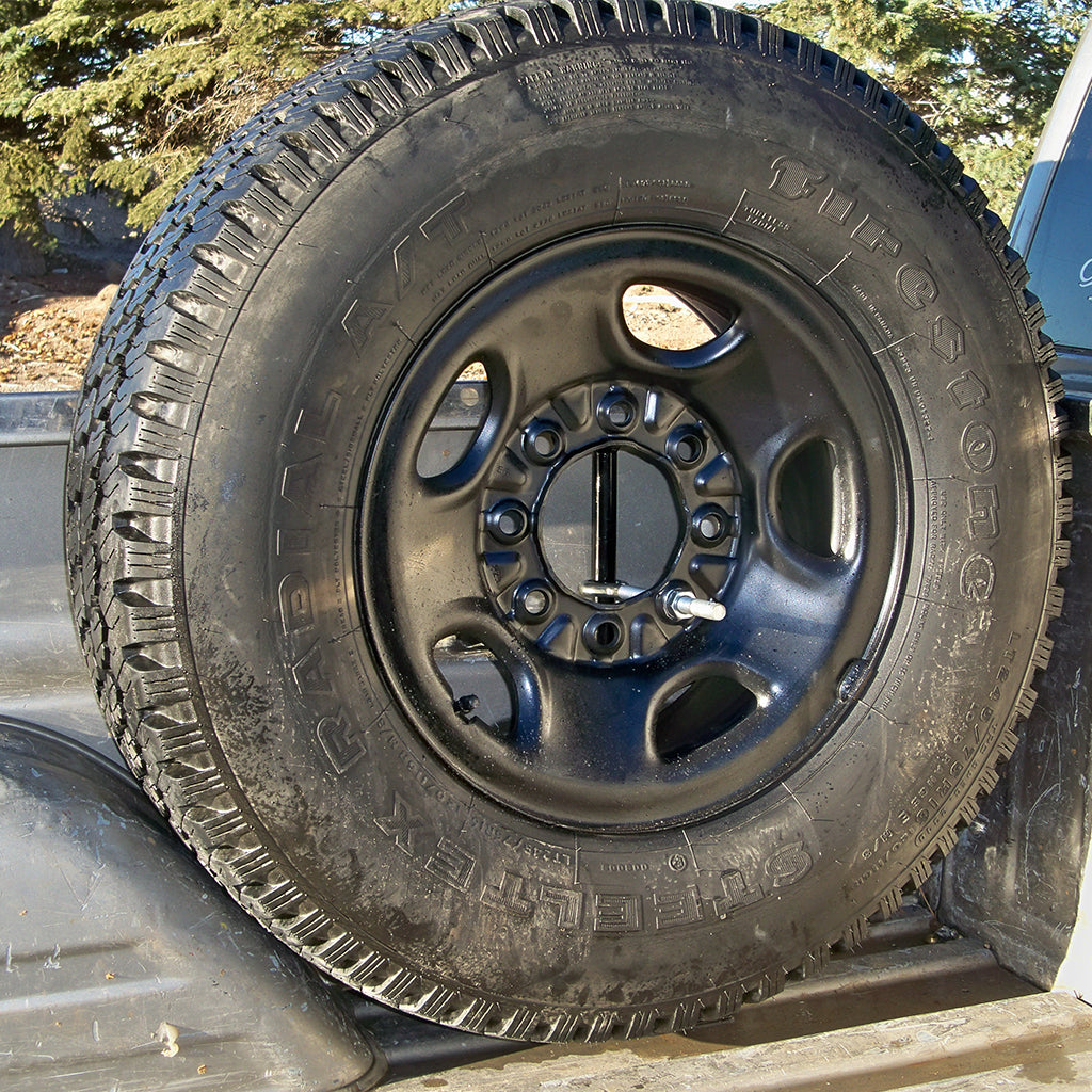 Titan Spare Tire Buddy In Bed Tire Mount