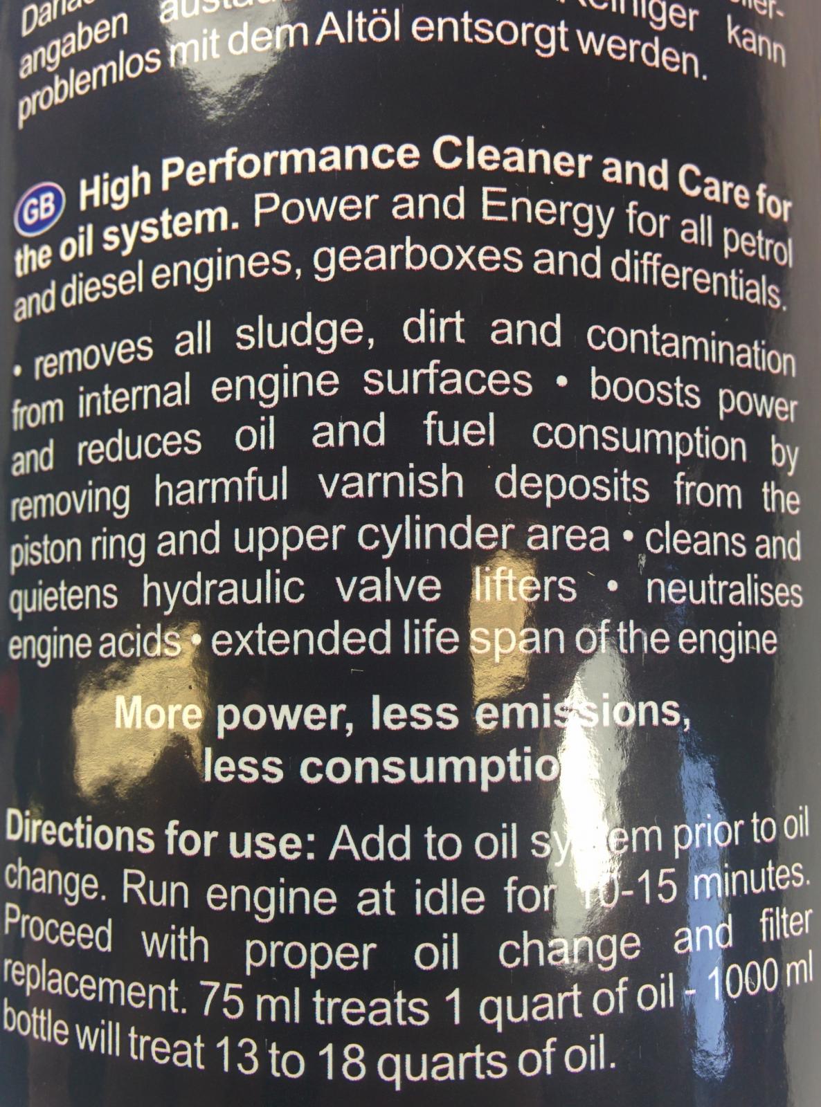 Dynomite Oil System Cleaner / Decarbonizer