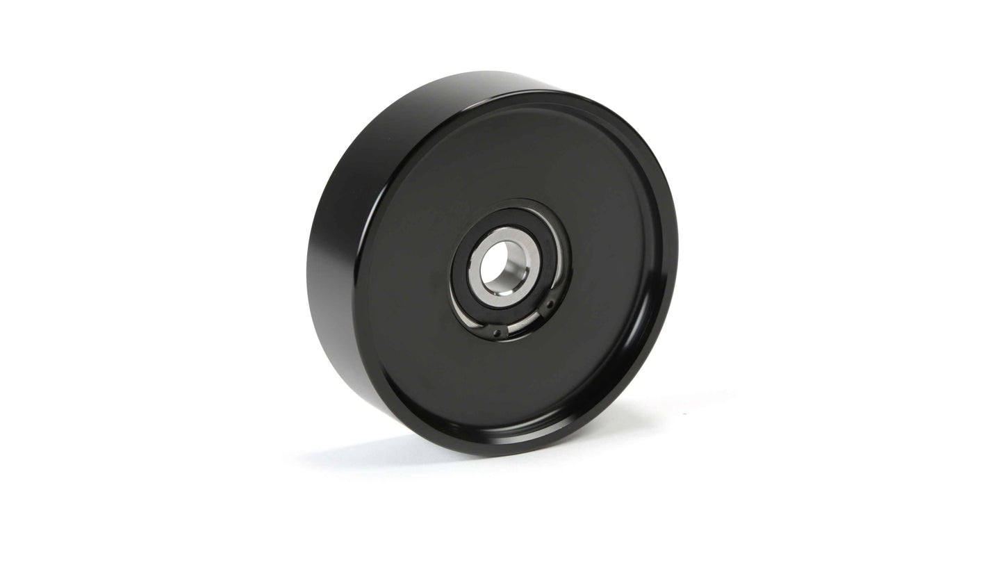 Fleece 2003-2018 Electric Water Pump Upper Fan Idler (Black Finish Contrast Cut)