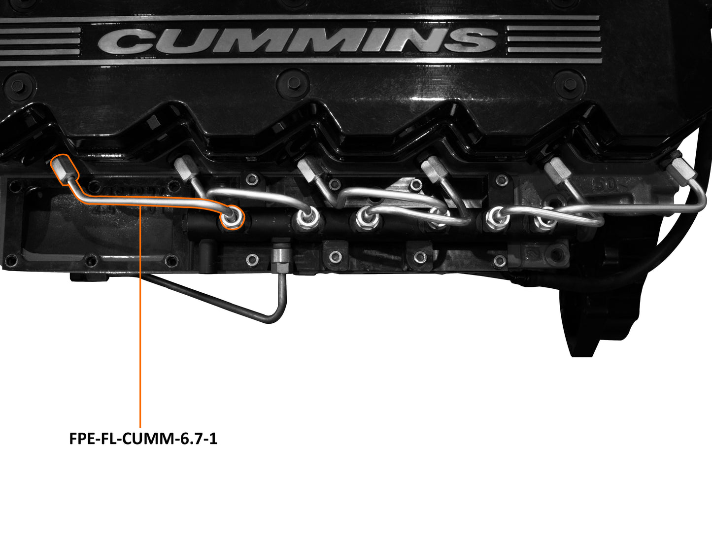 Fleece 2007.5'-2018' 6.7L Dodge Cummins #1 Injection line