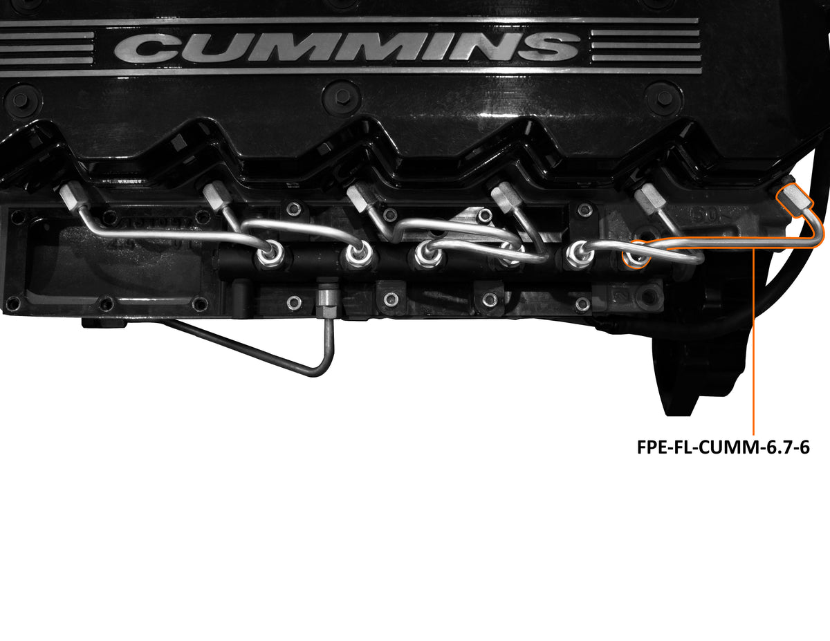 Fleece 2007.5'-2018' 6.7L Dodge Cummins #6 Injection line