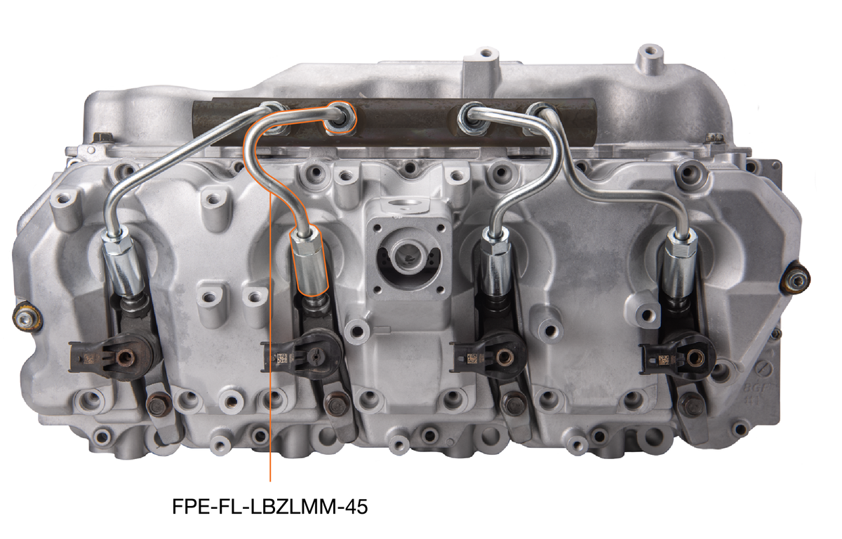 Fleece LBZ/LMM Duramax High Pressure Injection Line (#4 and #5)