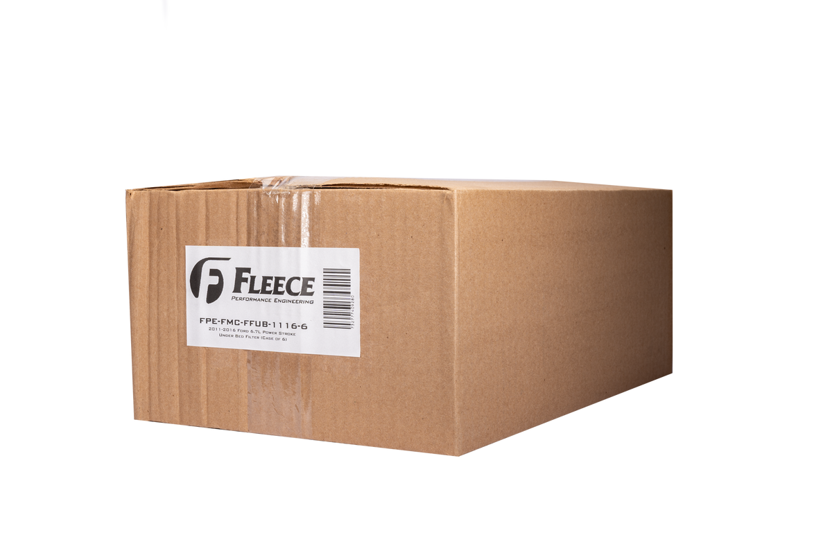 Fleece Under Bed Fuel Filter for 2011-2016 Ford 6.7L Power Stroke (Case of 6)